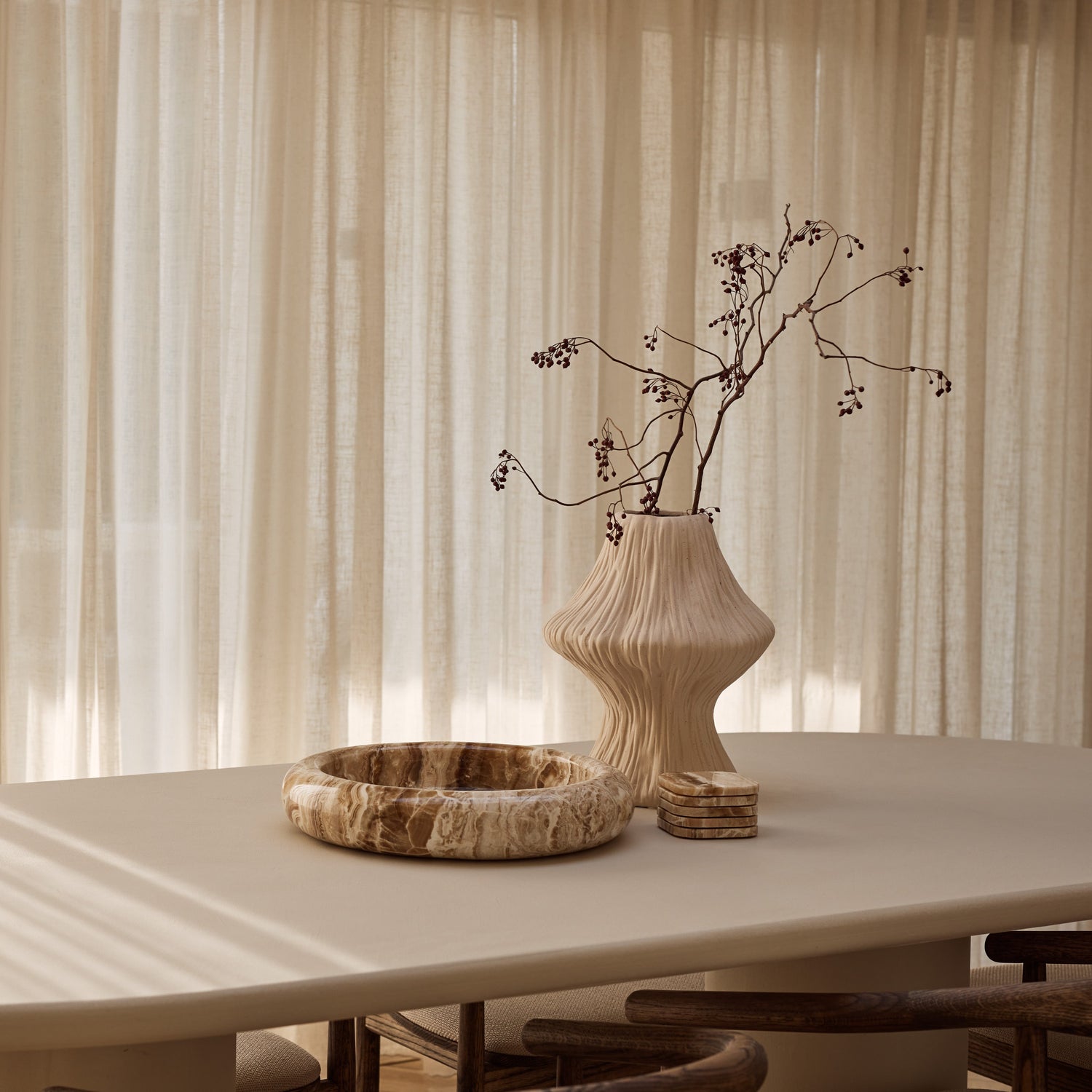 Sandal Onyx Turbanschale 40cm