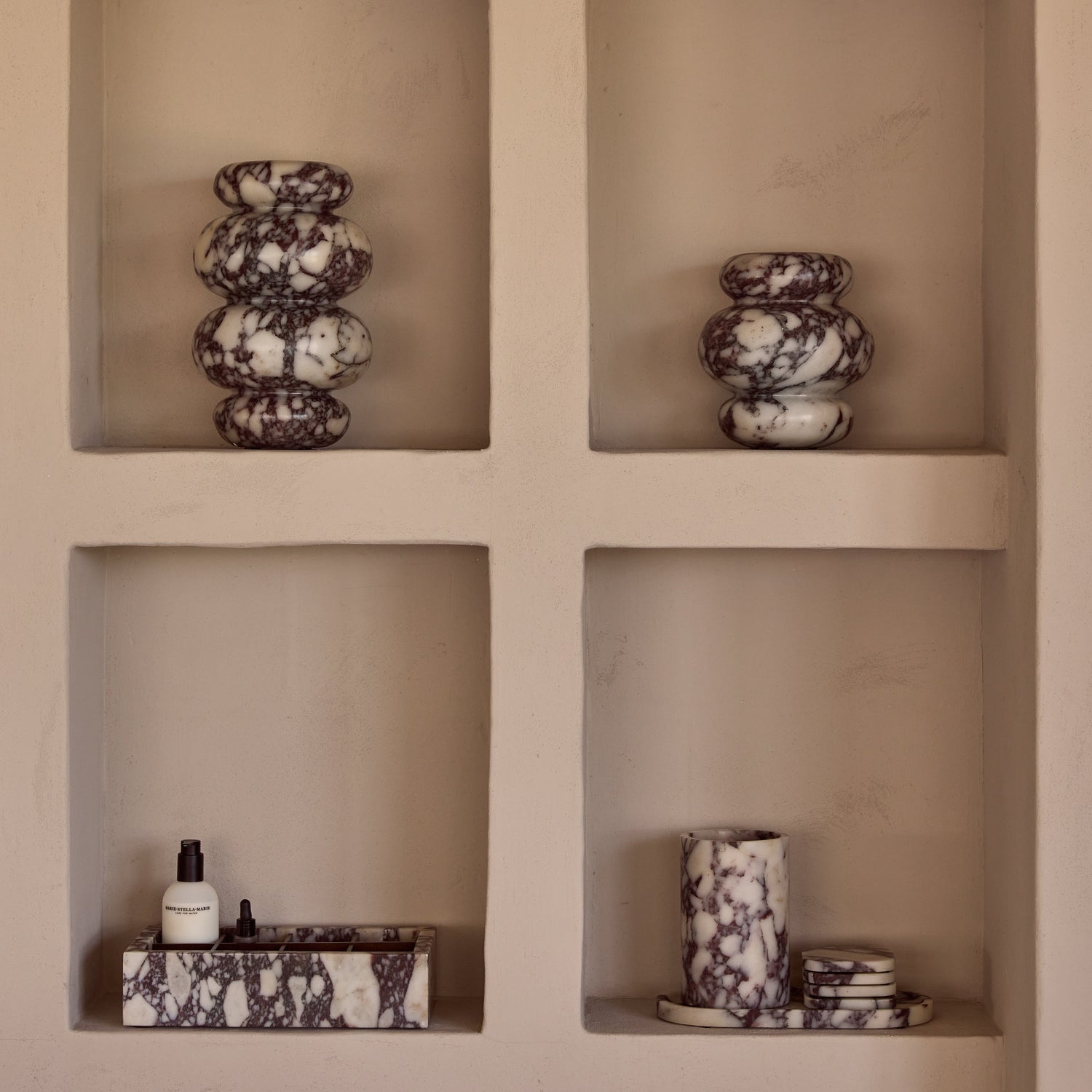 Calacatta organizer box 32.5x17.5x8cm