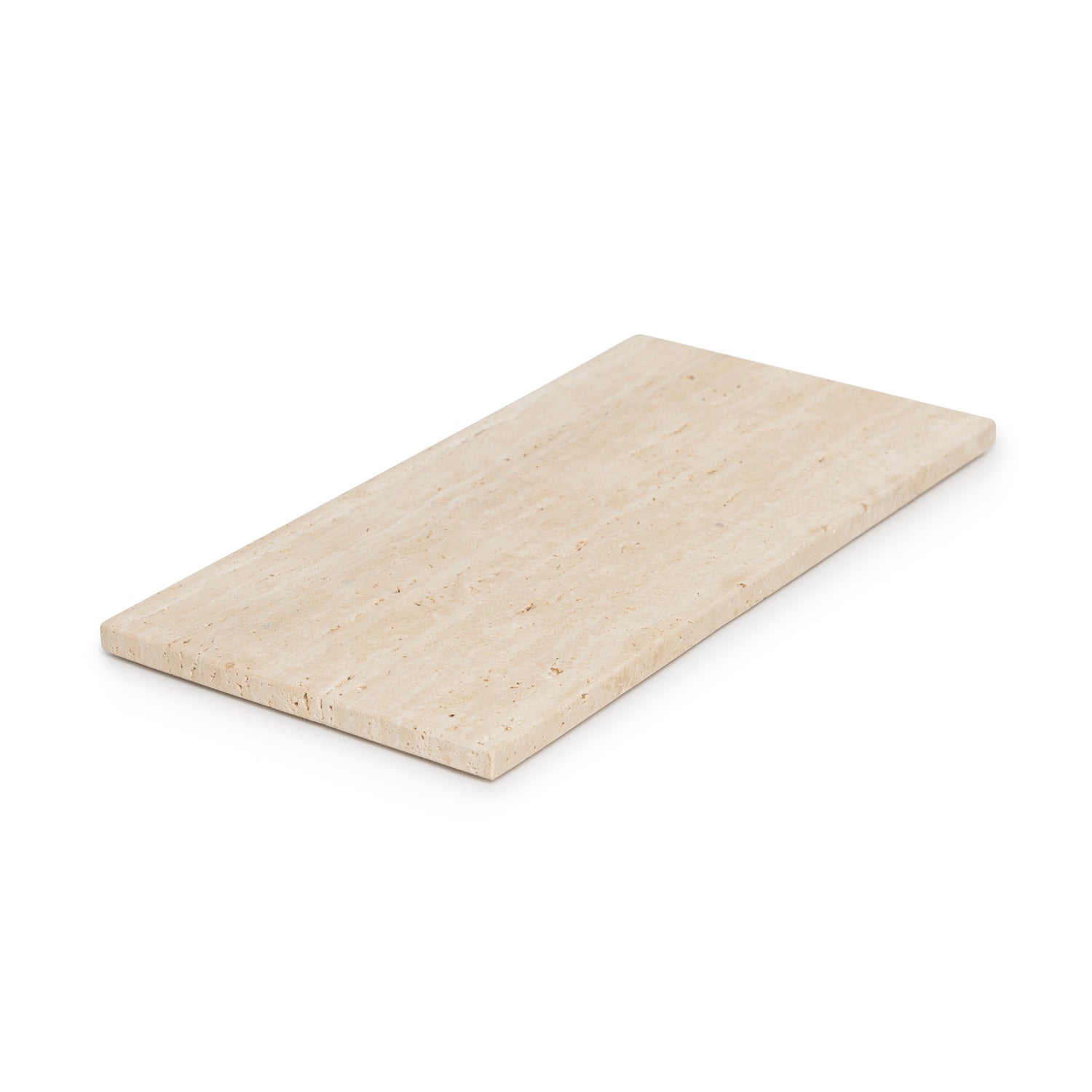 Travertine tray rectangle M 15x30cm