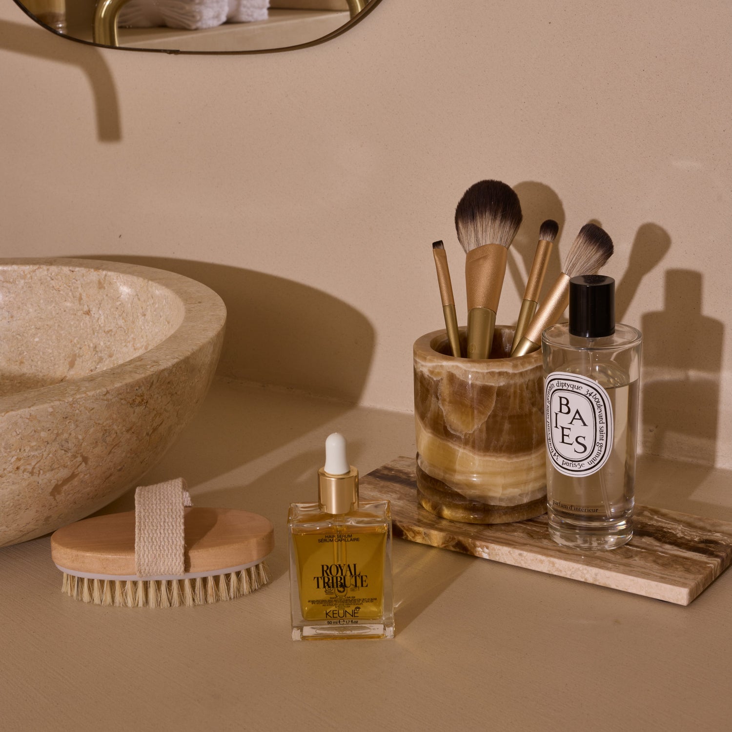 Lantern Sandal onyx S Ø8x10cm