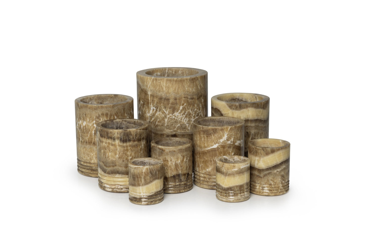 Lantern Sandal onyx XXL Ø21x28cm