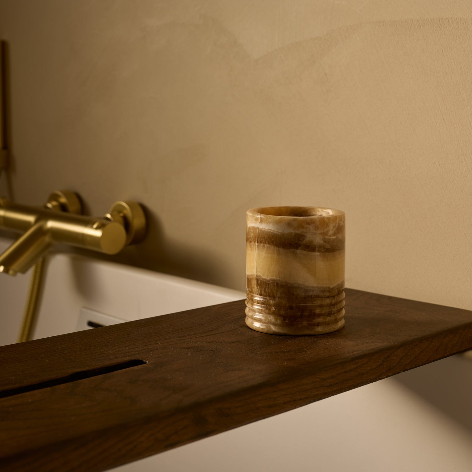 Lantern Sandal onyx S Ø8x10cm