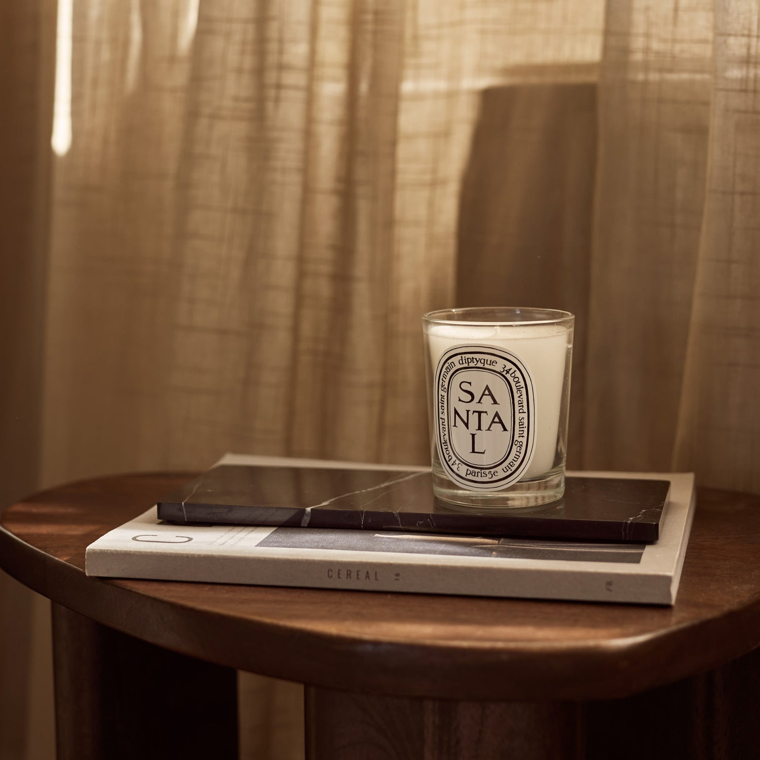 Marmer zwart S dienblad MOOISA