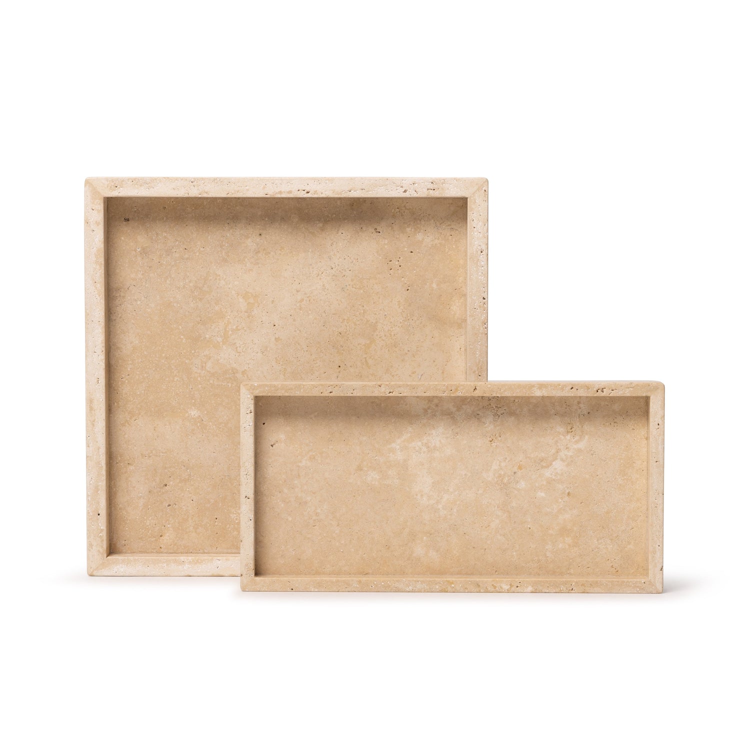 Travertine tray 30x30cm 