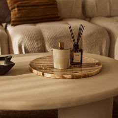 Sandal onyx dienblad 40cm 