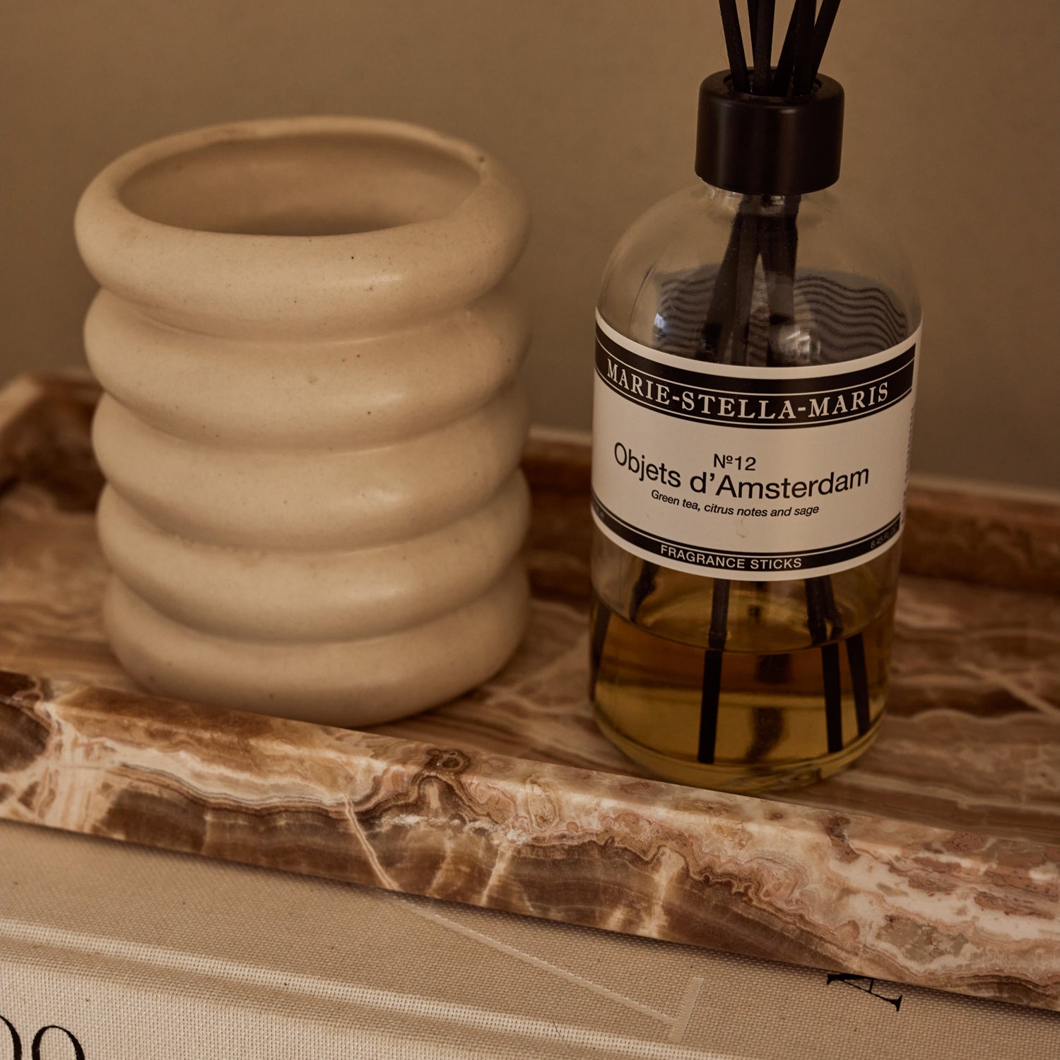 Sandal onyx dienblad MOOISA