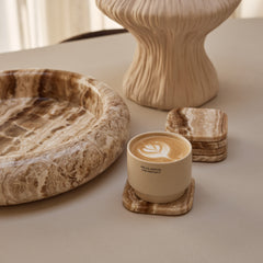 Sandal onyx onderzetters MOOISA