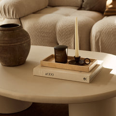 Travertine dienblad 30x15cm MOOISA