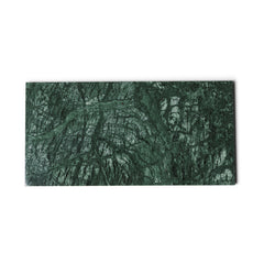 Marmer dienblad rechthoek L groen